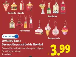 Lidl LIVARNO HOME Decoración para árbol de Navidad oferta