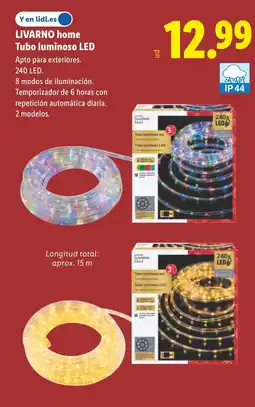 Lidl LIVARNO HOME Tubo luminoso LED oferta
