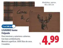 Lidl LIVARNO HOME Felpudo oferta