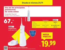 Lidl Irrigador bucal oferta