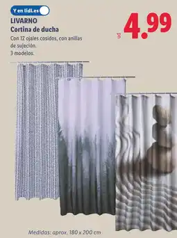 Lidl LIVARNO HOME Cortina de ducha oferta