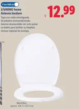 Lidl LIVARNO HOME Asiento inodoro oferta
