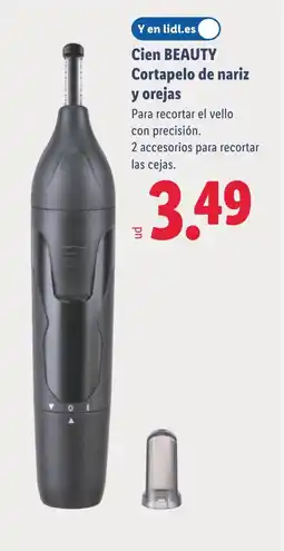 Lidl CIEN BEAUTY Cortapelo de nariz y orejas oferta
