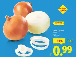 Lidl Cebolla oferta