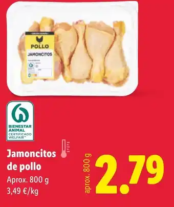 Jamoncitos de pollo