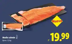 Lidl Medio salmón oferta