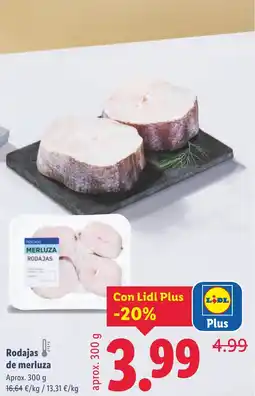 Lidl Rodajas de merluza oferta