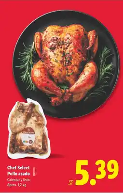 Lidl Chef Select Pollo asado oferta