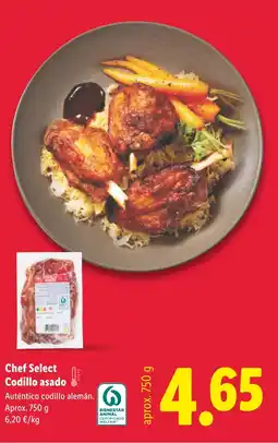 Lidl Chef Select Codillo asado oferta