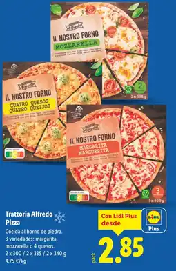 Lidl Trattoria Alfredo Pizza oferta