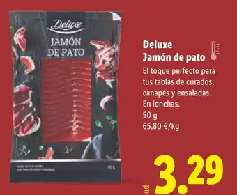 DELUXE Jamón de pato