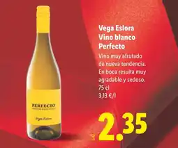 Lidl Vega Eslora Vino blanco Perfecto oferta