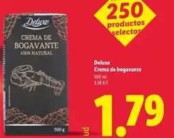 Lidl DELUXE Crema de bogavante oferta