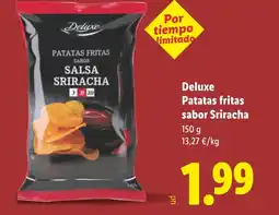 Lidl DELUXE Patatas fritas sabor Sriracha oferta
