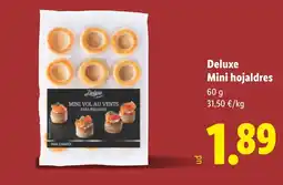 Lidl DELUXE Mini hojaldres oferta