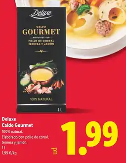 Lidl DELUXE Caldo Gourmet oferta