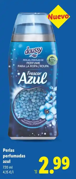 DOUSSY Perlas perfumadas azul