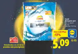 Lidl FORMIL Detergente sport oferta