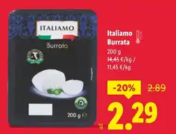 Lidl ITALIAMO Burrata oferta