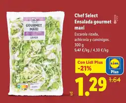 Lidl Chef Select Ensalada gourmet maxi oferta