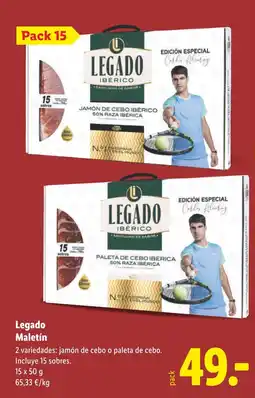 Lidl LEGADO Maletín oferta