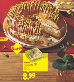 Lidl Roscón de pistacho oferta