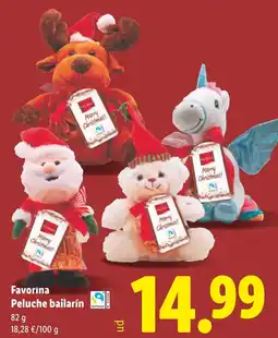 Lidl FAVORINA Peluche bailarín oferta