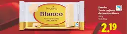 Lidl FAVORINA Turrón crujiente de chocolate blanco oferta