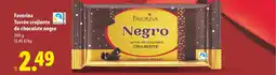 Lidl FAVORINA Turrón crujiente de chocolate negro oferta