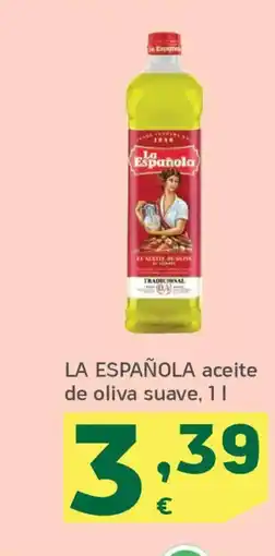HiperDino LA ESPAÑOLA aceite de oliva suave oferta