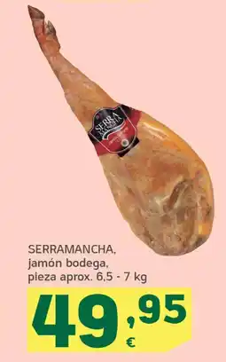 HiperDino SERRAMANCHA. jamón bodega oferta