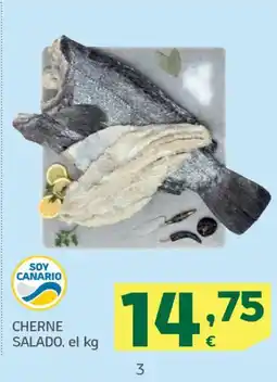 HiperDino Cherne salado oferta