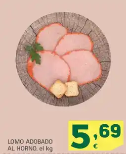 HiperDino Lomo adobado al horno oferta