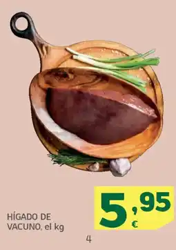 HiperDino Hígado de vacuno oferta