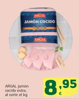 HiperDino ARGAL jamón cocido extra oferta
