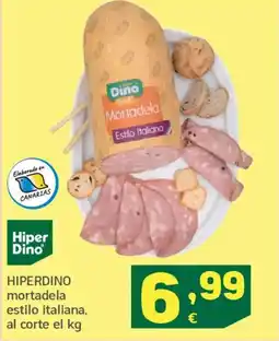 HiperDino HIPERDINO mortadela estilo italiana oferta