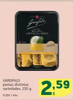 HiperDino GAROFALO pastas distintas variedades oferta