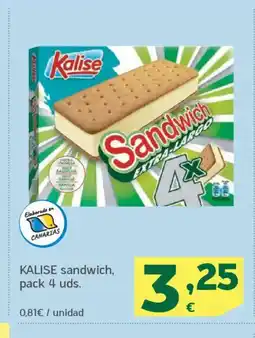 HiperDino KALISE sandwich oferta