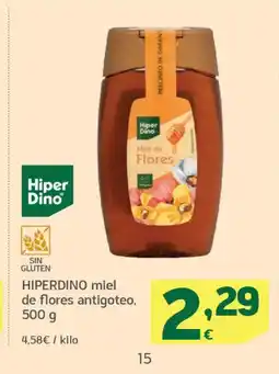 HiperDino HIPERDINO miel de flores antigoteo oferta