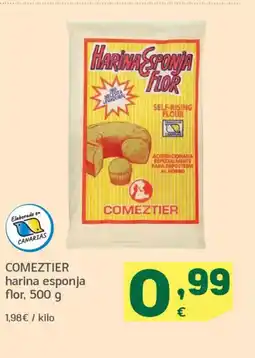 HiperDino COMEZTIER harina esponja flor oferta