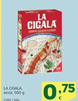 HiperDino LA CIGALA, arroz oferta
