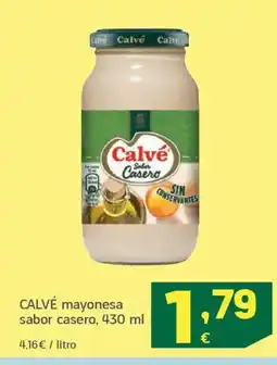 HiperDino CALVÉ mayonesa sabor casero oferta
