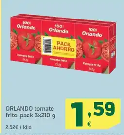 HiperDino ORLANDO tomate frito oferta