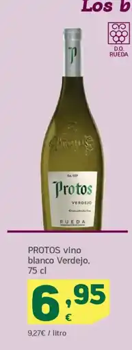 HiperDino PROTOS vino blanco Verdejo oferta