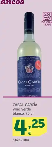 HiperDino CASAL GARCÍA vino verde blanco oferta