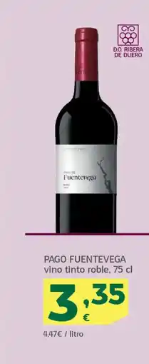 HiperDino PAGO FUENTEVEGA vino tinto roble oferta