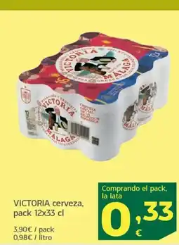 HiperDino VICTORIA cerveza oferta