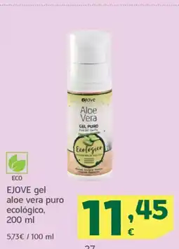 HiperDino EJOVE gel aloe vera puro ecológico oferta