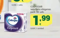 HiperDino COLHOGAR servilleta elegance oferta