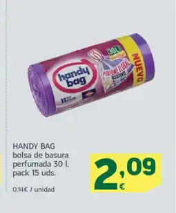 HiperDino HANDY BAG bolsa de basura perfumada oferta